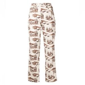 Reformation Cowboy Print Jeans - 27